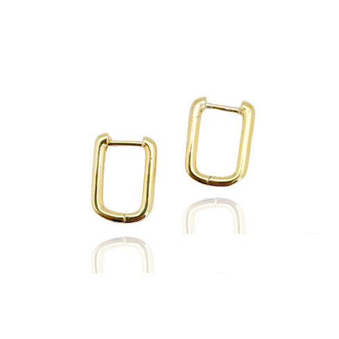 Luna earrings |עגילים בציפוי זהב