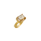 RONCHA CHAMP|טבעת בציפוי זהב וקריסטלים