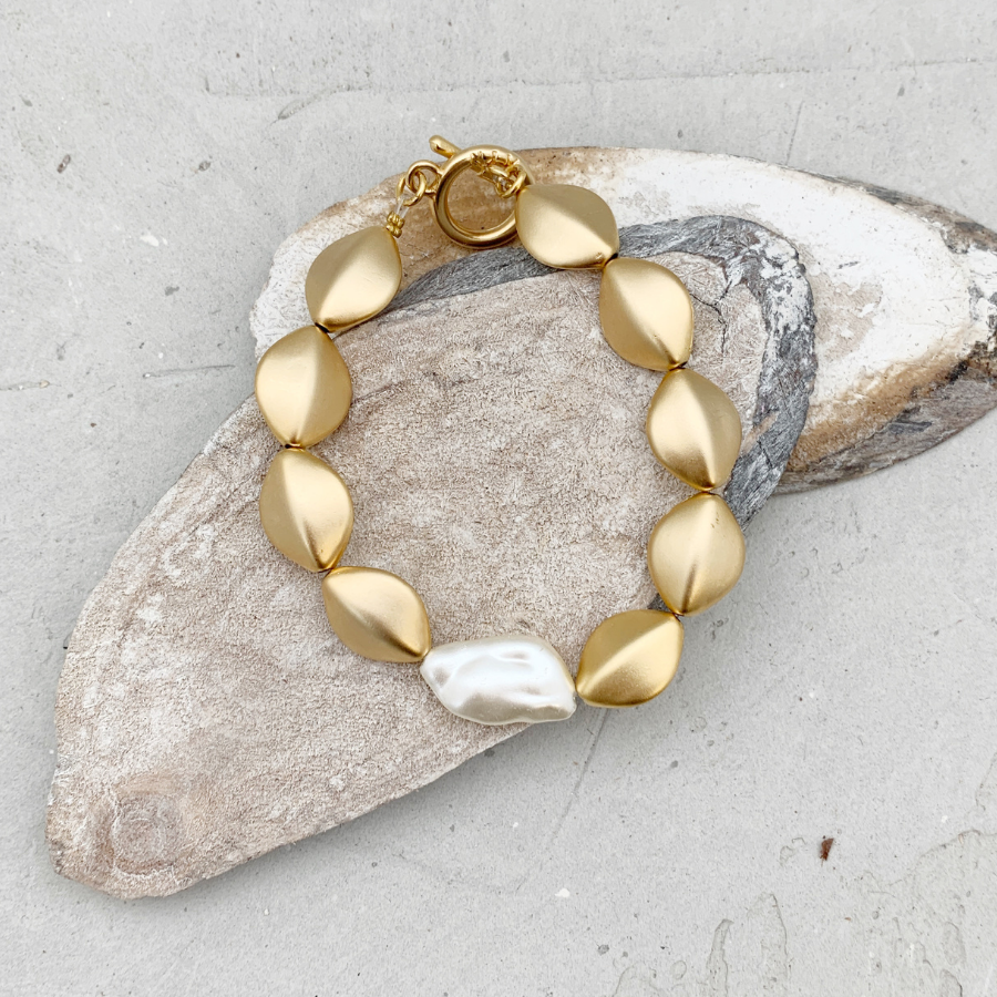 LEONORA SET סט צמיד ועגילים Niv Jewelry