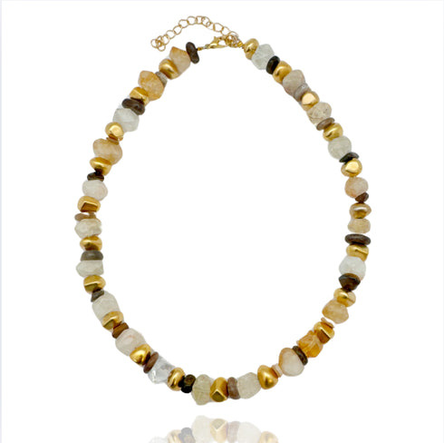 ABBY |שרשרת בציפוי זהב