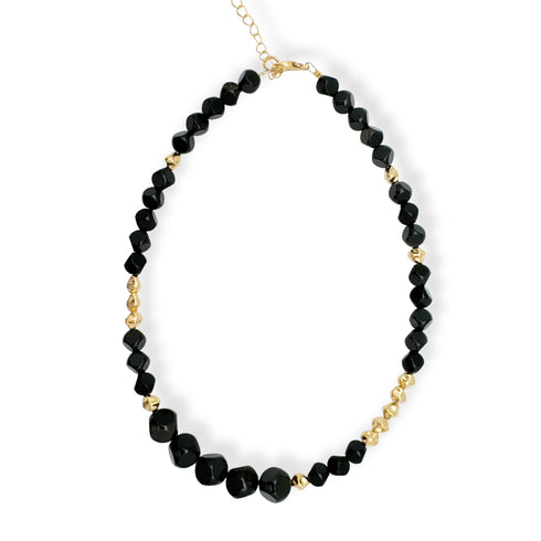 RAY NECKLACE| שרשרת אבנים טבעיות