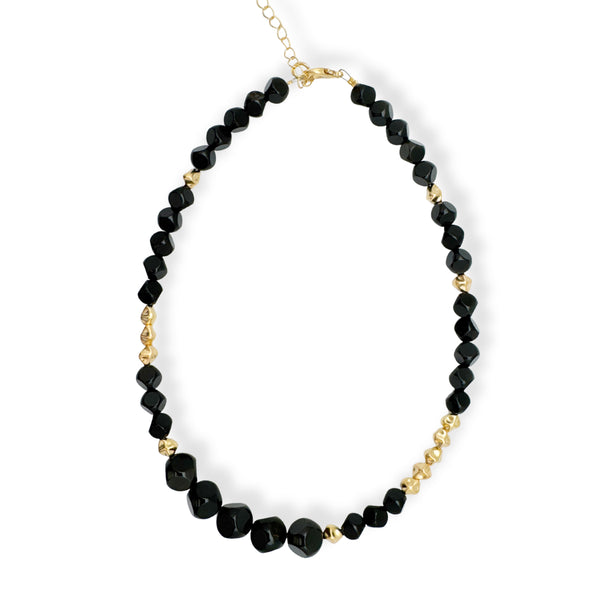 RAY NECKLACE| שרשרת אבנים טבעיות