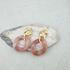 PINK LINK EARRINGS| עגילים ארוכים