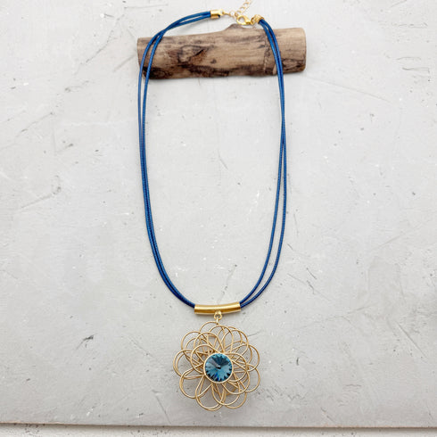 STUDIO SAMPLE #1342 NECKLACE  |שרשרת אבנים טבעיות