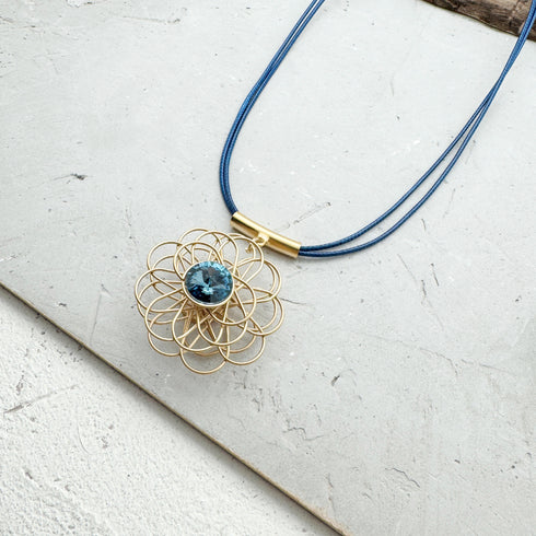 STUDIO SAMPLE #1342 NECKLACE  |שרשרת אבנים טבעיות