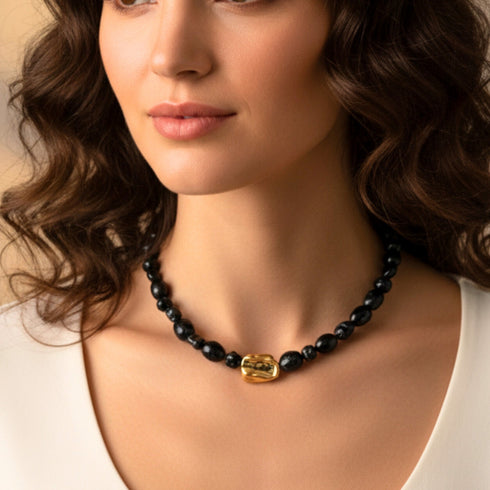 NERO NECKLACE | שרשרת בציפוי זהב