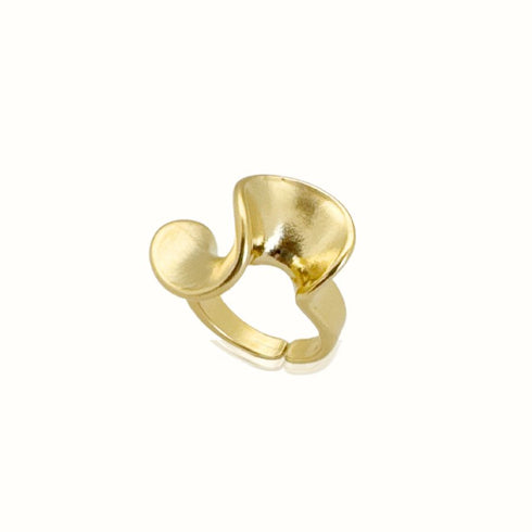 MEG RING |טבעת בציפוי זהב