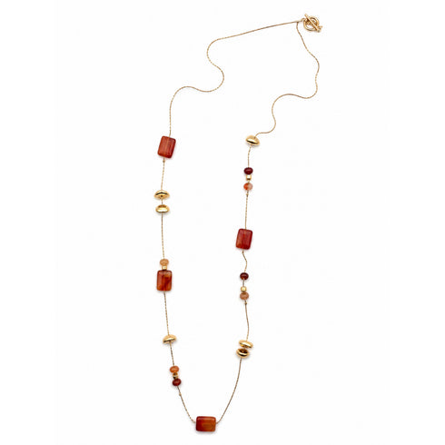 ROMO NECKLACE | שרשרת קצרה בציפוי זהב