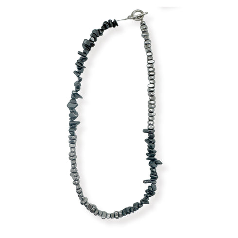 BOSSO NERO NECKLACE | שרשרת בציפוי כסף