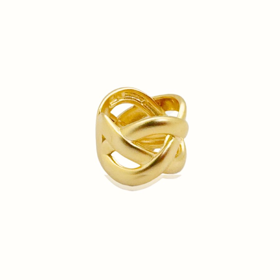 YOKO RING |טבעת בציפוי זהב – Niv Jewelry