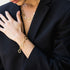 VIDA BRACLET GOLD| צמיד חישוקים בציפוי זהב