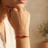 ZODIC RED BRACELET |  צמיד בציפוי זהב