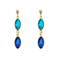 ABBY OCEAN EARRING | עגילים בציפוי זהב