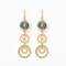 VIDA SHINY EARRINGS | עגילים בציפוי זהב