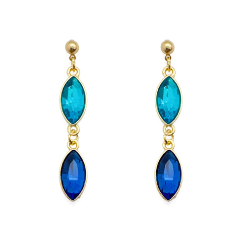 ABBY OCEAN EARRING | עגילים בציפוי זהב