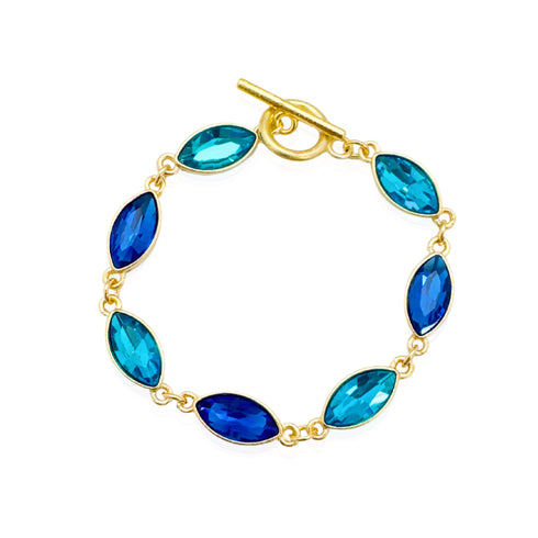 ABBY OCEAN BRACELET | צמיד בציפוי זהב