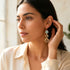 VIDA SHINY EARRINGS | עגילים בציפוי זהב