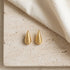DROP DAZZY EARRINGS |  עגילים צמודים בציפוי זהב
