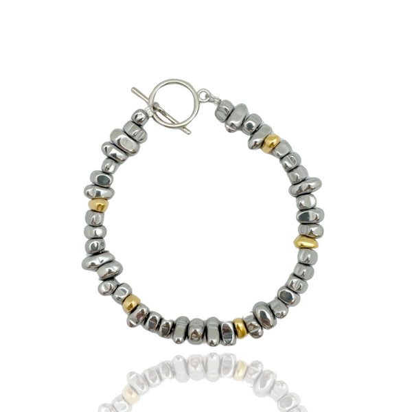 BOSSO BRACELET | צמיד בציפוי כסף