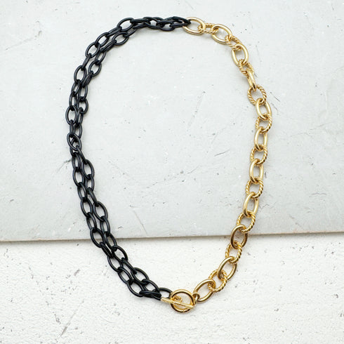 LC#212-שרשרת בציפוי זהב