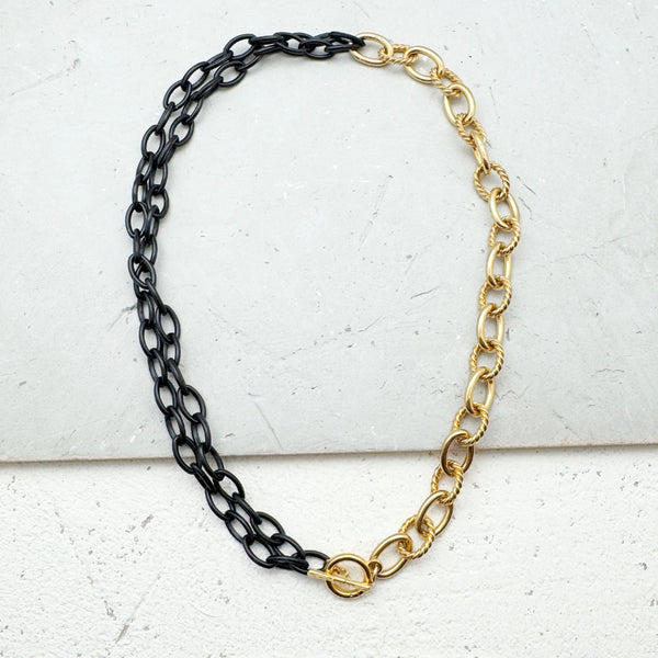 LC#212-שרשרת בציפוי זהב