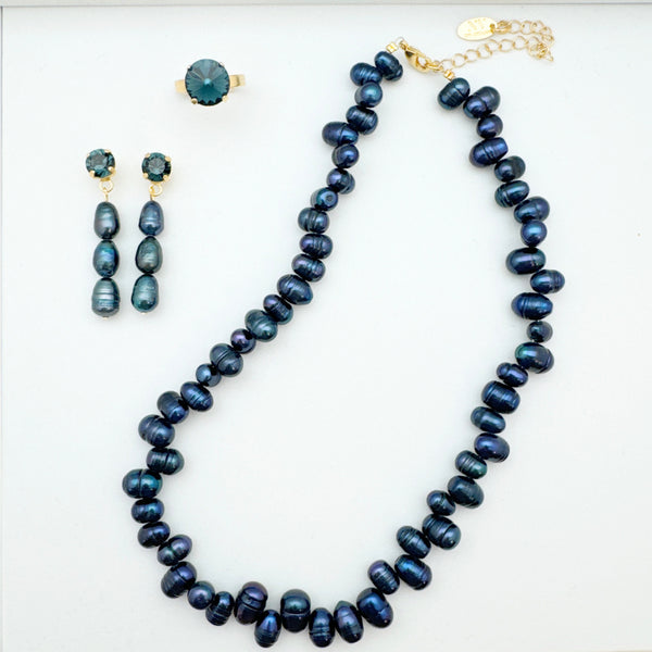 SAMUA BLUE SET| סט תכשיטים