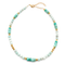 YAM NECKLACE|שרשרת אבנים טבעיות בציפוי זהב