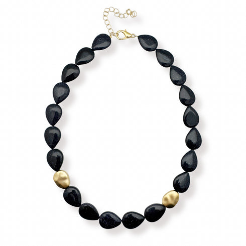 MELANIA SHINY|שרשרת אבנים טבעיות