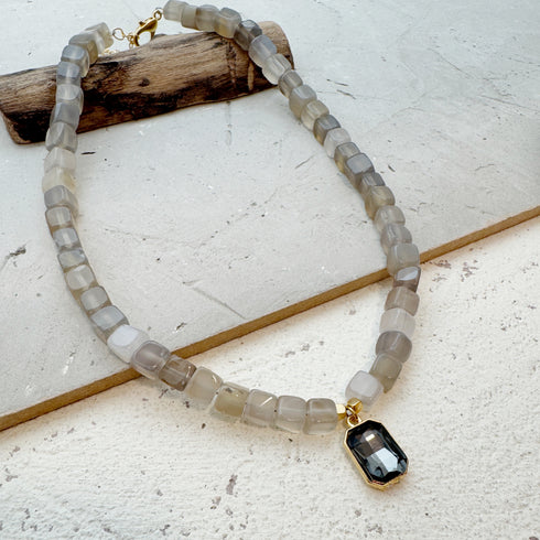 CELIA NECKLACE  |שרשרת אבנים טבעיות