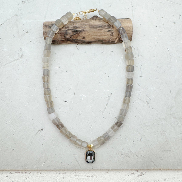 CELIA NECKLACE  |שרשרת אבנים טבעיות