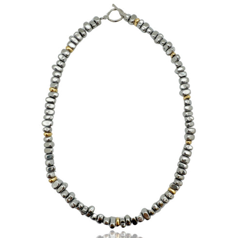 BOSSO NECKLACE | שרשרת בציפוי כסף