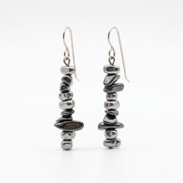 BOSSO NER0  EARRING  | עגילים ארוכים בציפוי כסף