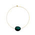 SET Studiosample718 GREEN| שרשרת ועגילים