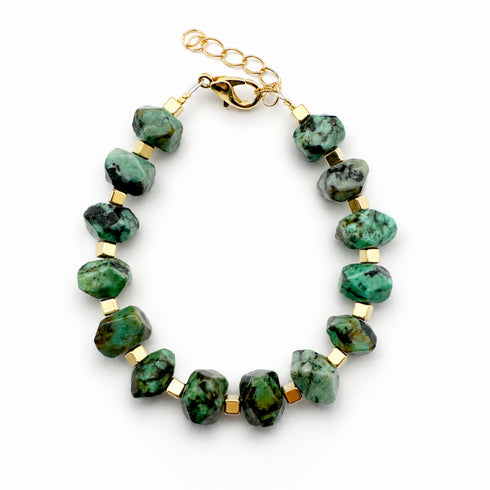 ROBING DARK AFRICA BRACELET| צמיד אבנים טבעיות