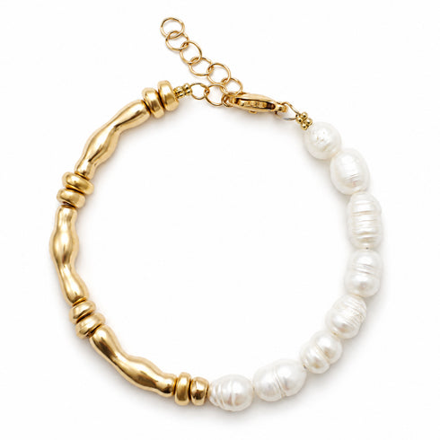 ASSI BRACELET | צמיד פנינים טבעיות