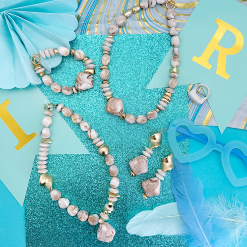 IRIS INSIPIRED  #8 |  שרשרת בציפוי זהב