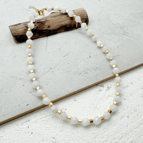 LUCKY NECKLACE  |שרשרת אבנים טבעיות