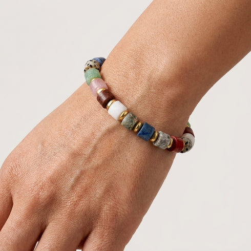 LOLA NOLA BRACELET| צמיד אבנים טבעיות