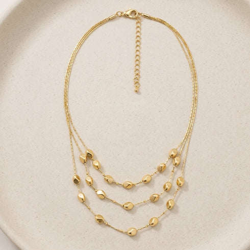 ELEANORY NECKLACE| שרשרת בציפוי זהב