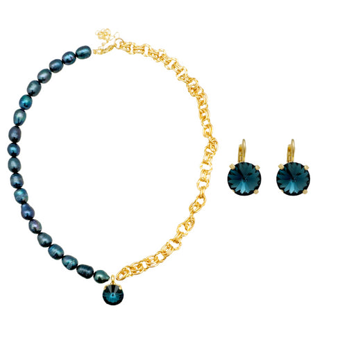 DOXI BLUE MINI SET| סט תכשיטים