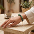 ROBING DARK GREEN BRACELET| צמיד אבנים טבעיות