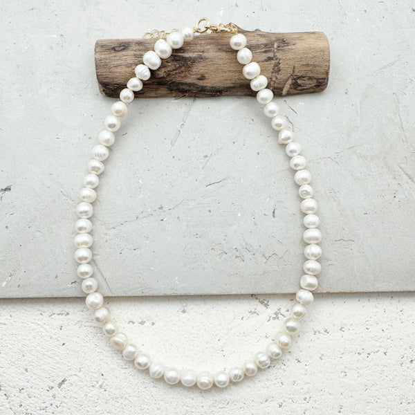 NILI NECKLACE  |שרשרת פנינים קלאסית