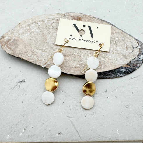 LC#245-עגילים בציפוי זהב