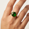 LOLA GREEN RING| טבעת  בציפוי זהב