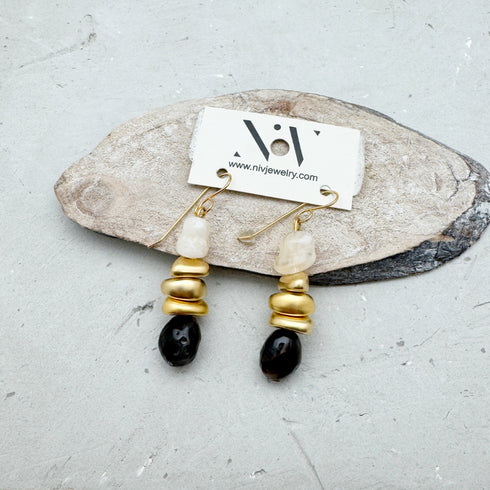 LC#246-עגילים בציפוי זהב