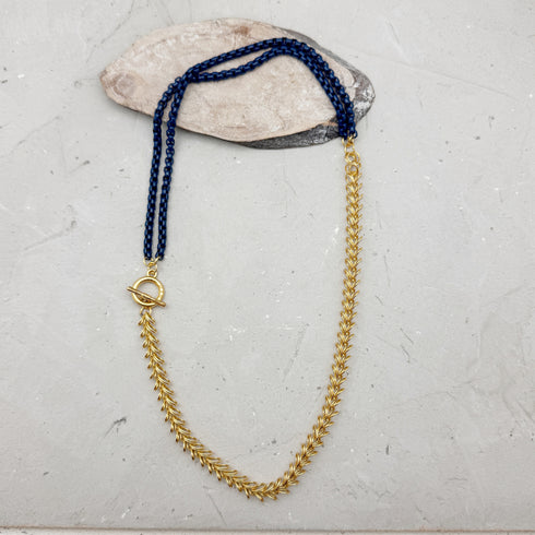 LC#214-שרשרת בציפוי זהב