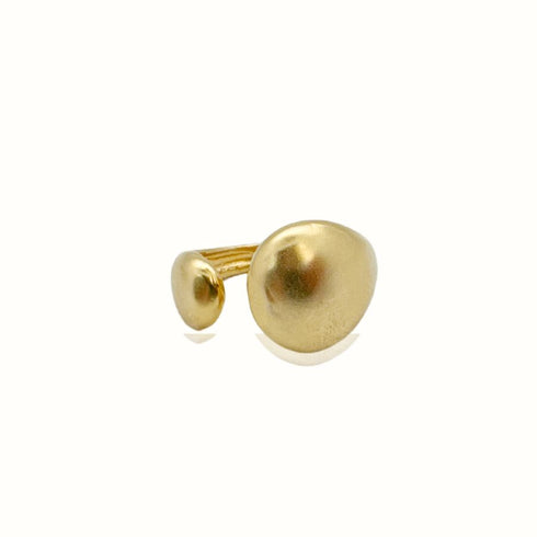 RUBBY RING |טבעת בציפוי זהב