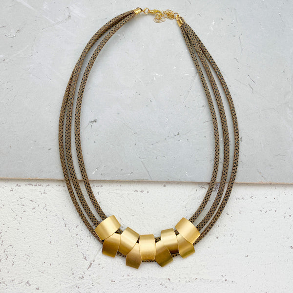 Marsample#3-שרשרת בציפוי זהב