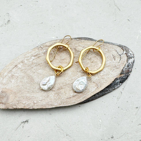 LC#248-עגילים בציפוי זהב