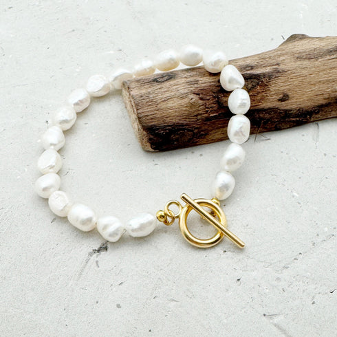 NILI BRACELET  |צמיד פנינים קלאסי